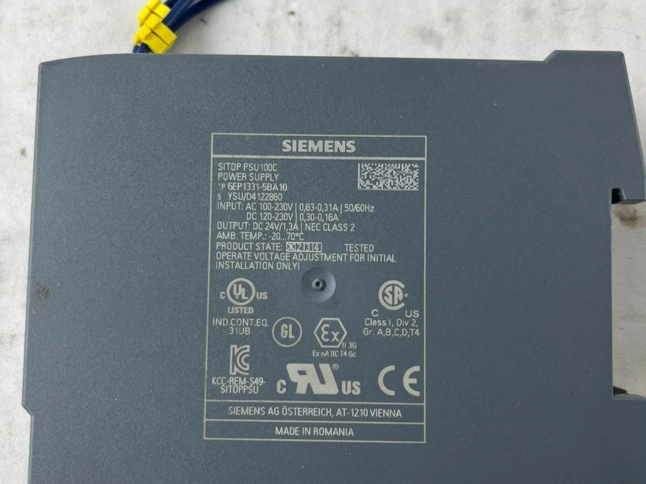 Billede 8 - Siemens SITOP PSU100C 6EP1331-5BA10 24V DC 1.3A
