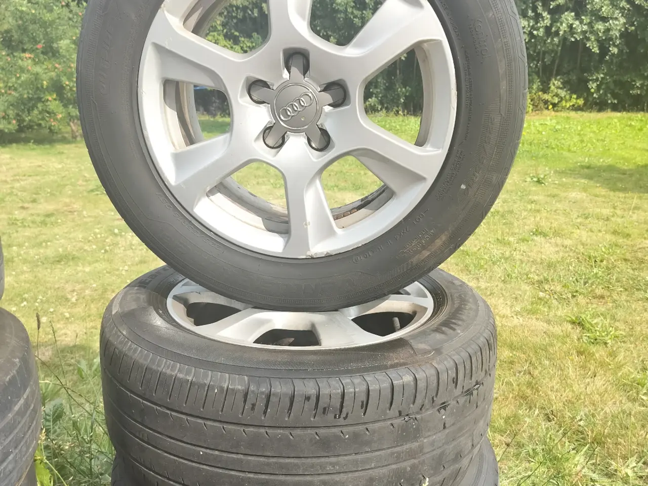 Billede 1 - Original Audi Alufælge 5x112 