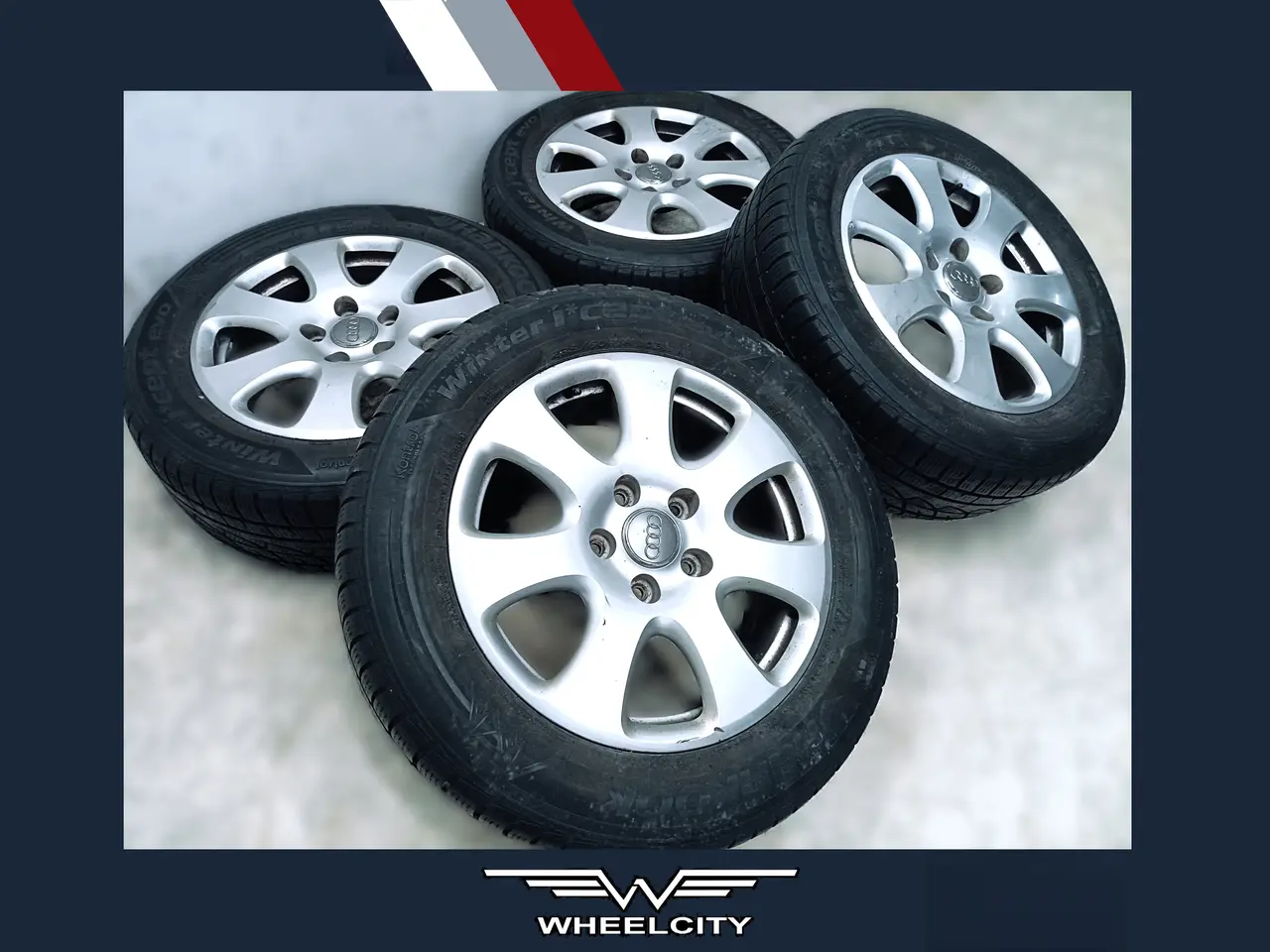 Billede 1 - 5x130 18" ET53 nav 71,6ø AUDI Q7 vintersæt