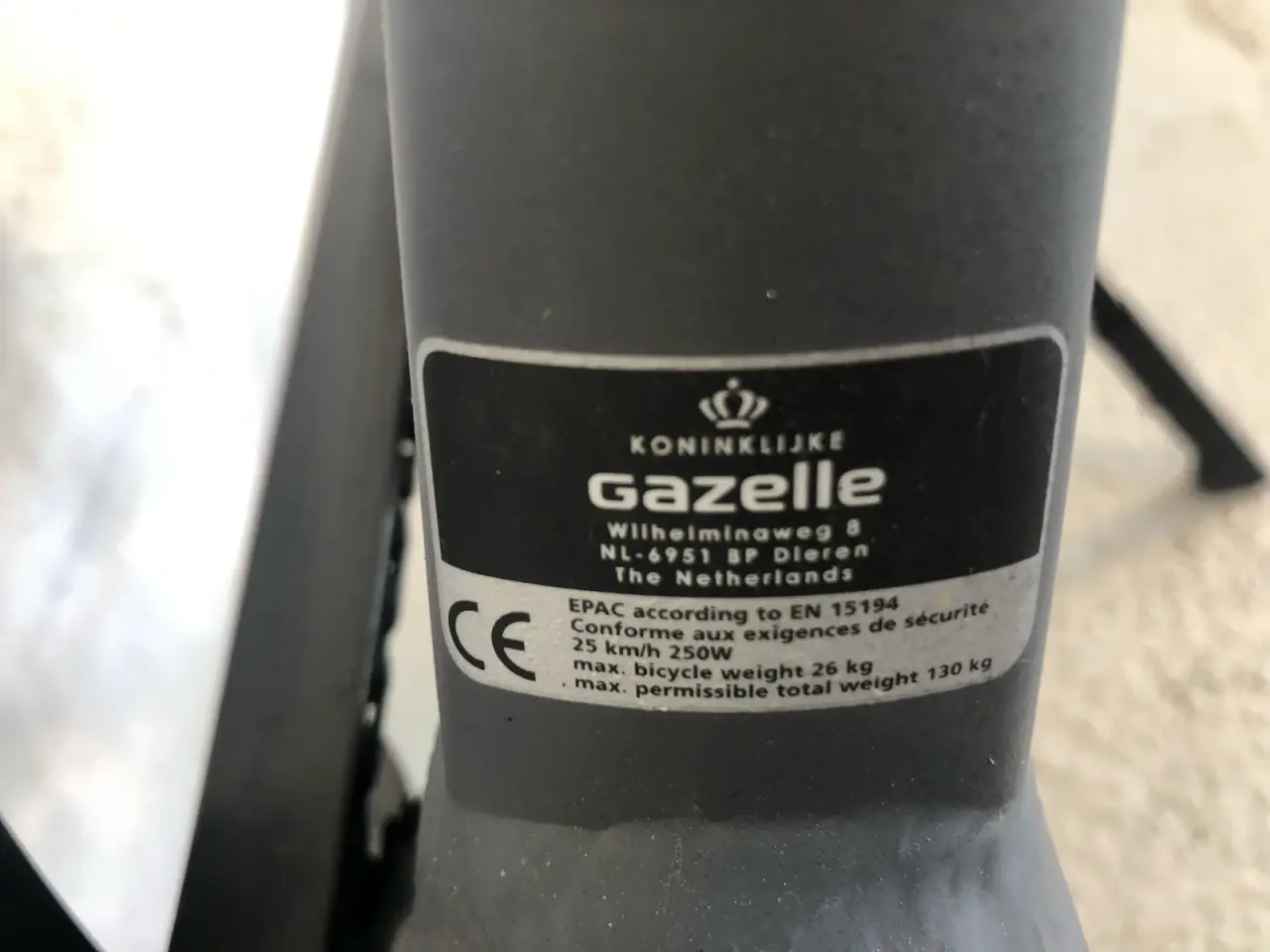 Billede 4 - Luxus Gazelle elcykel
