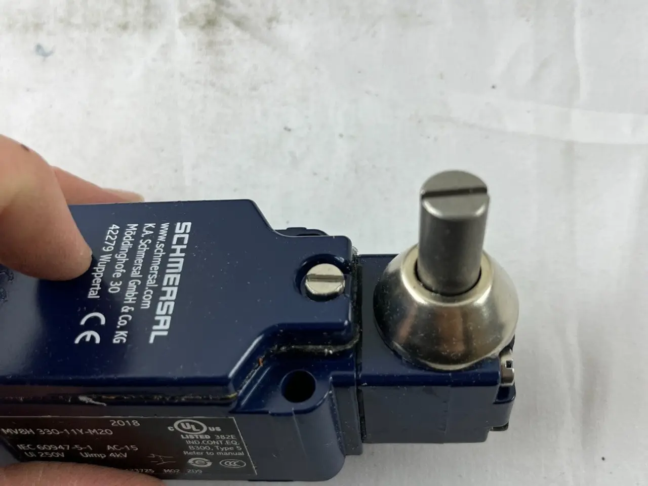 Billede 7 - Schmersal MV8H 330-11Y-M20 Heavy Duty IP65 Made