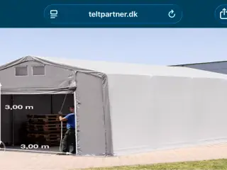 Telthal 4x8 meter. 