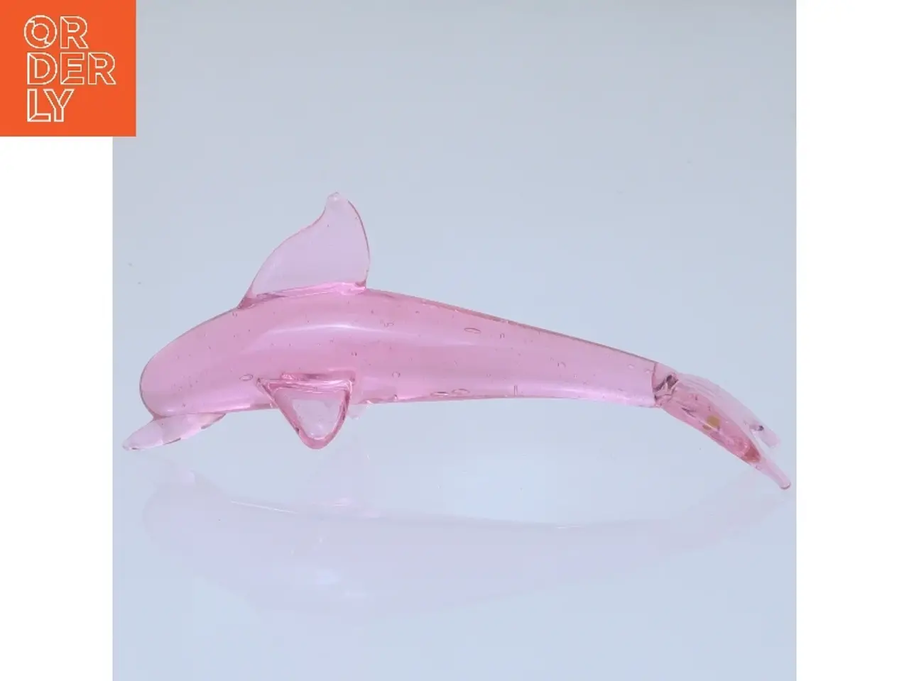 Billede 3 - Glasdelfin pyntegenstand (str. 10 cm)