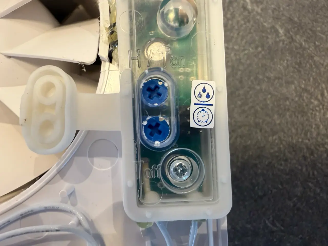 Billede 3 - Ventilator, Siku 100 QUIET TH, Fugt og timerstyret