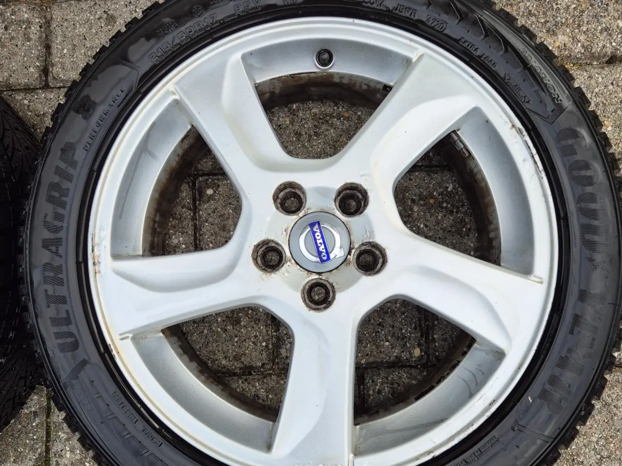 Billede 4 - 17" Originale Volvo 5x108 alufælge 