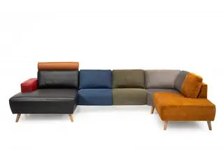 Hjort Knudsen Copenhagen flerfarvet sofa U-sofa - Venstrevendt Multifarvet