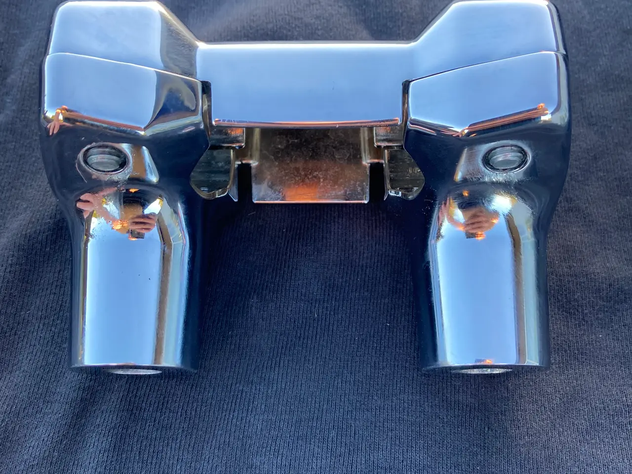Billede 4 - Harley risers i krom til 1 1/4” - 31,75 mm styr