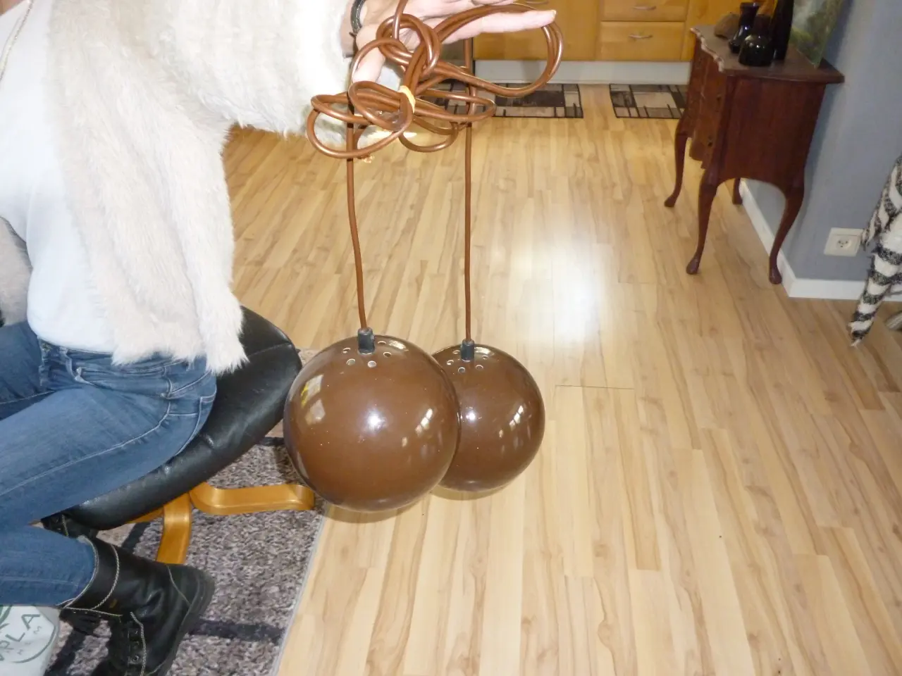 Billede 2 - To Ball lamper model Ø 18