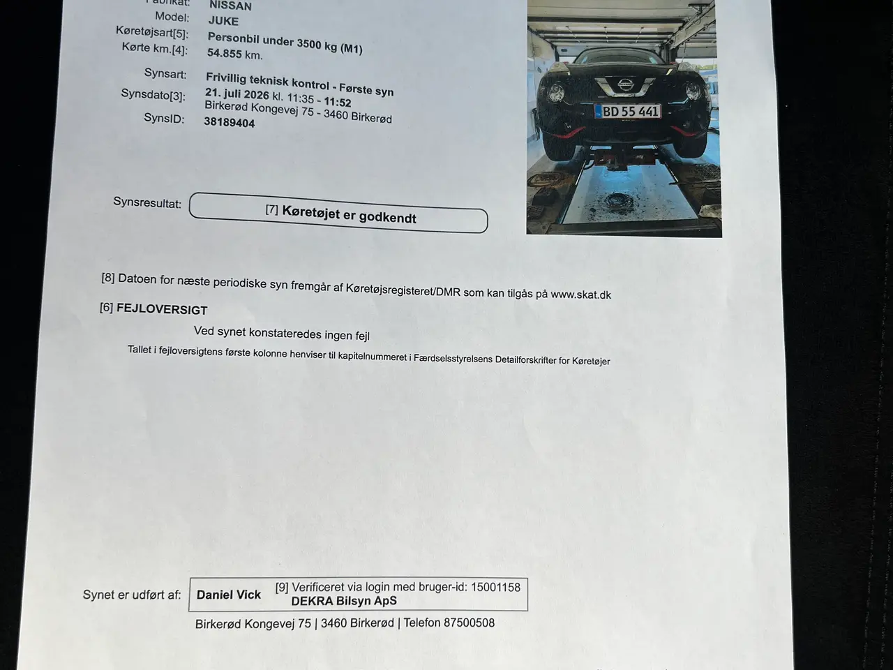 Billede 11 - Nissan Juke 1.2 benzin 2016