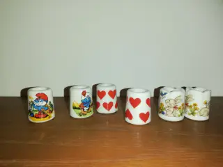 Små lysestager fra West germany
