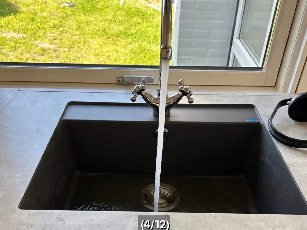 Billede 4 - Bordplade med under limet vask