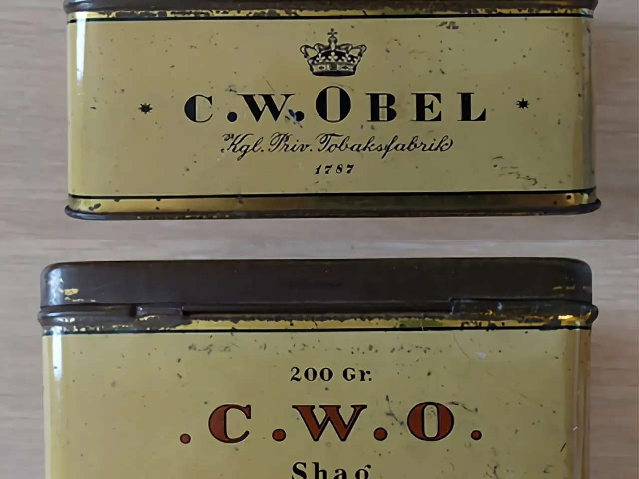 Billede 2 - Tobaksæske C.W.O. Shag