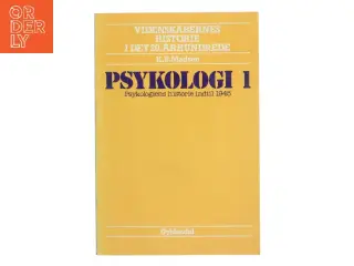 Psykologi 1: Psykologiens historie indtil 1945 fra Gyldendal af K.B. Madsen (Bog)