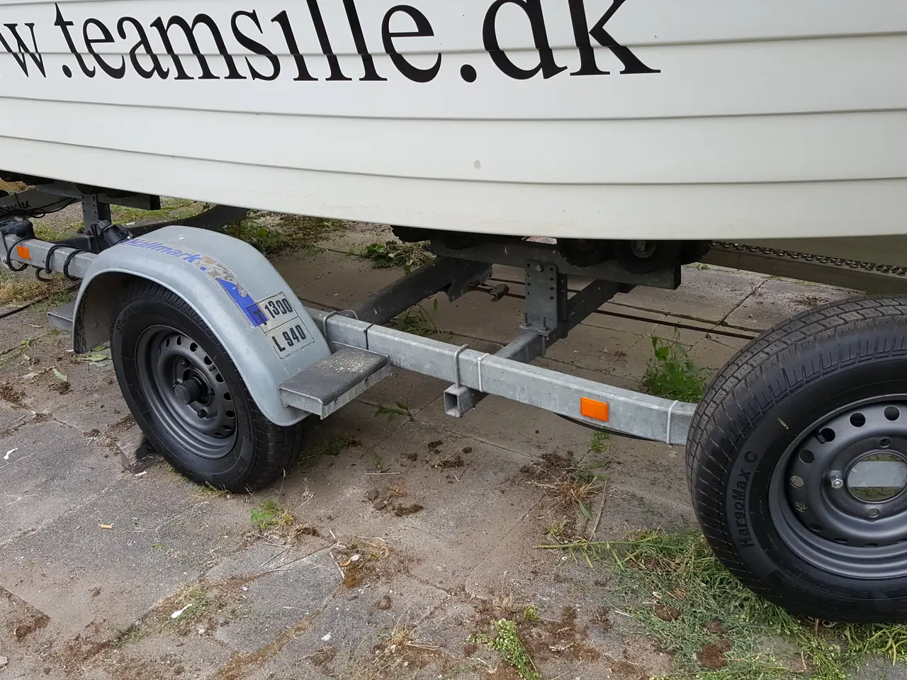 Billede 10 - Warrior 165 på 1300 kg. Hallmark trailer