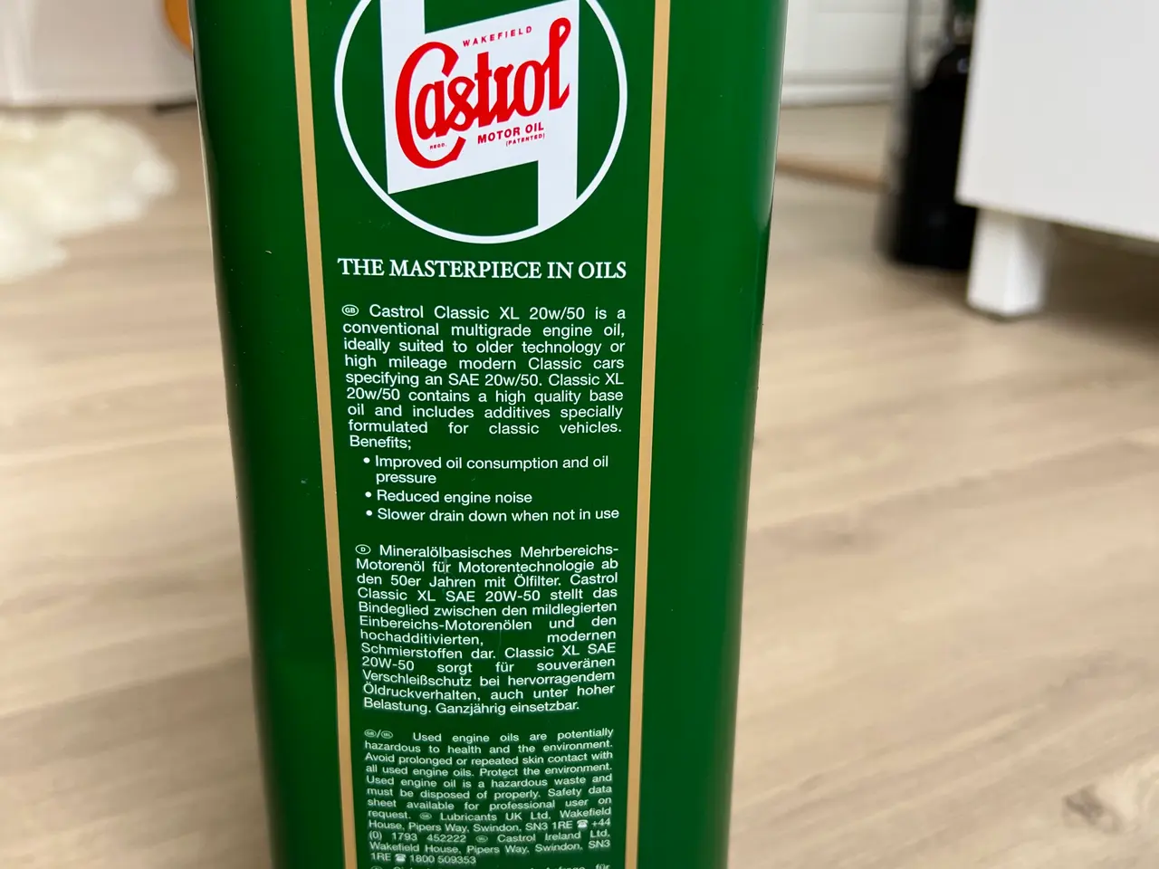 Billede 4 - Castrol oliedunk 5l
