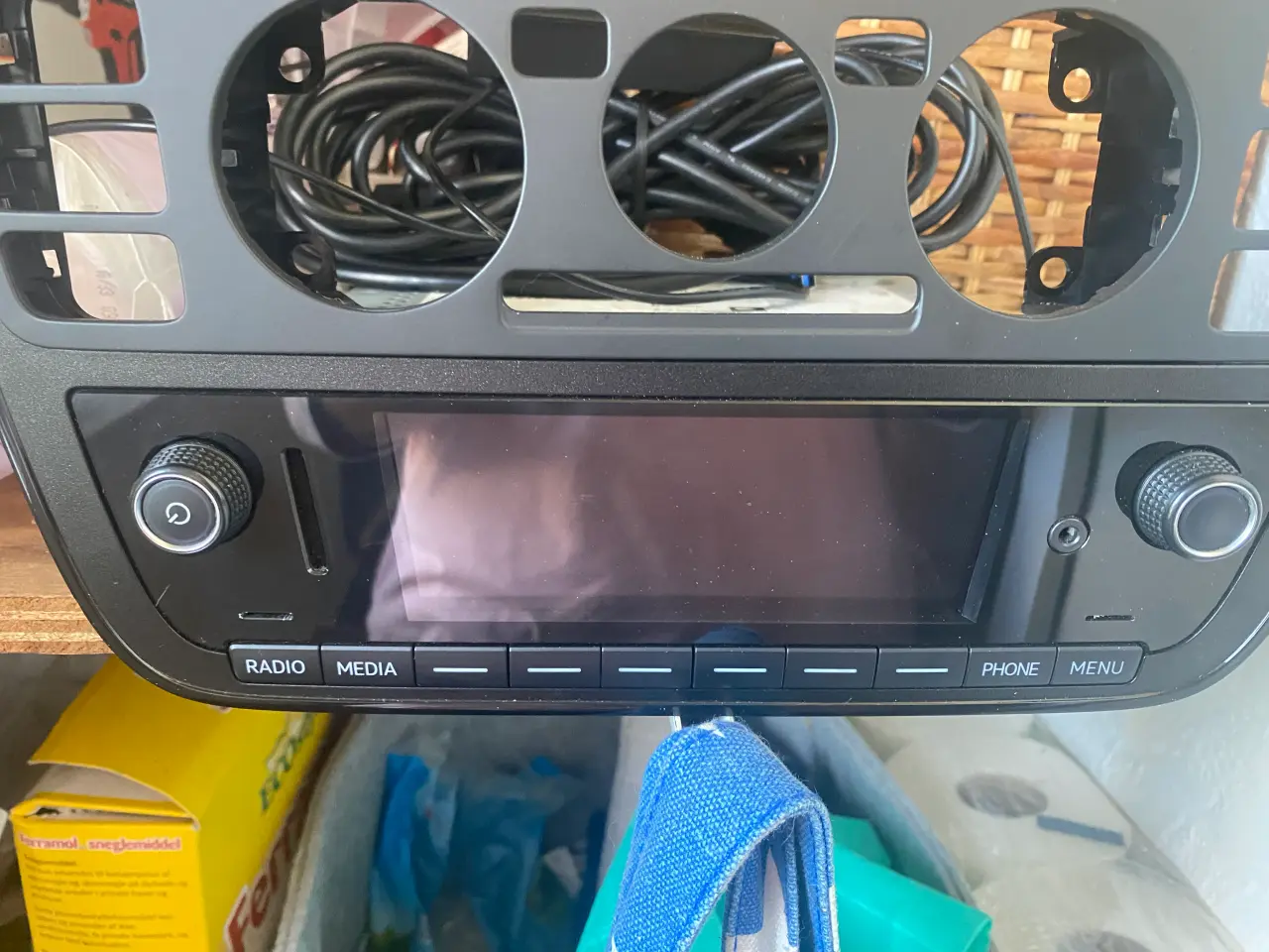Billede 1 - Bilradio med højtaler