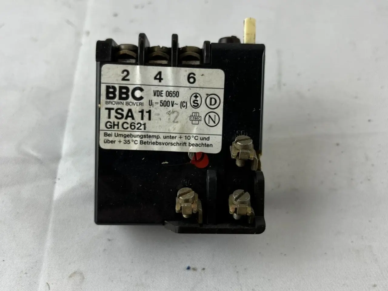 Billede 3 - BBC Brown Boveri TSA11 GHC621 Thermal Overload
