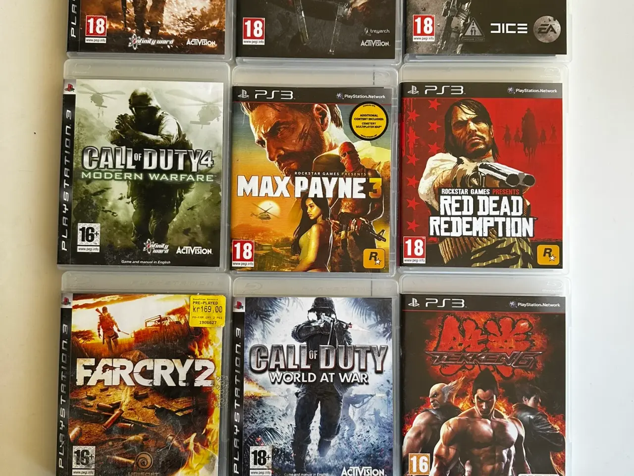Billede 1 - PS3 spil, 9 stk. - sælges samlet