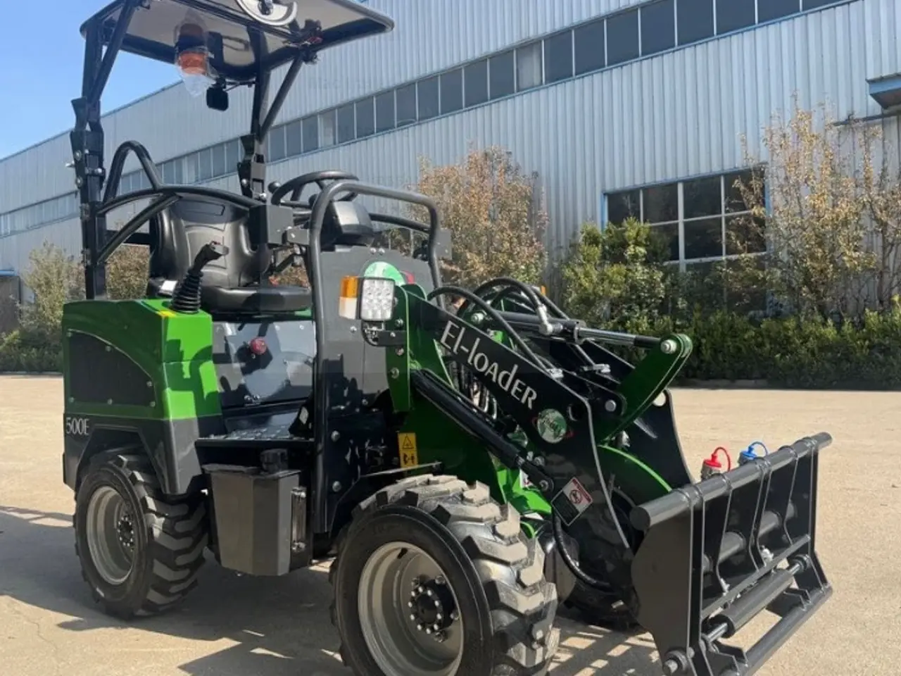 Billede 1 - GreenLine EL-Loader E500 Elektrisk minilæsser