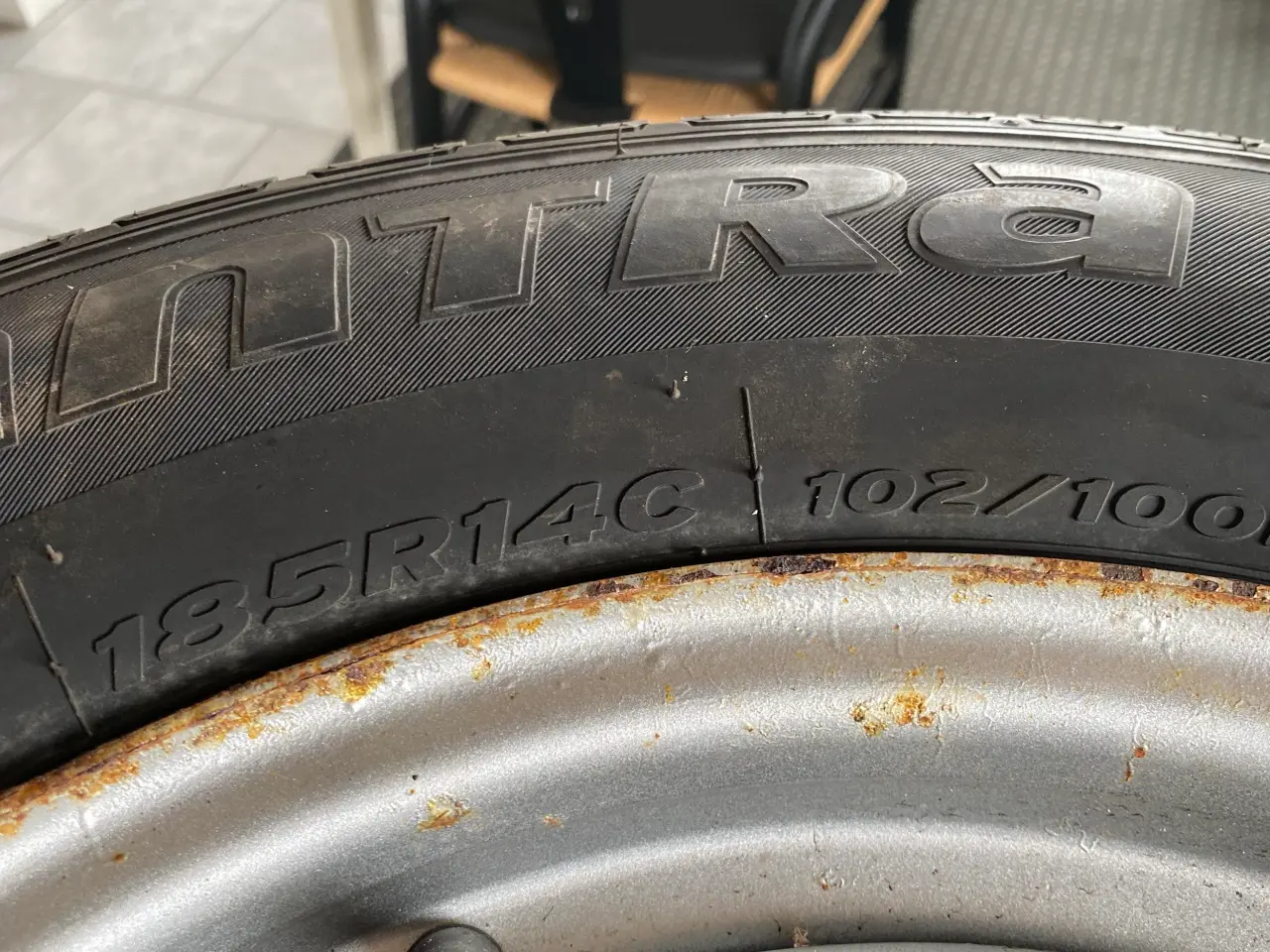 Billede 3 - Reservehjul til campingvognen