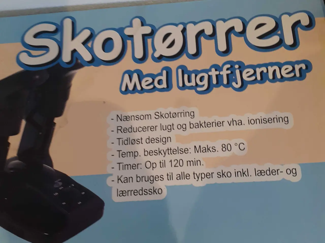 Billede 1 - Skotørrer med timer