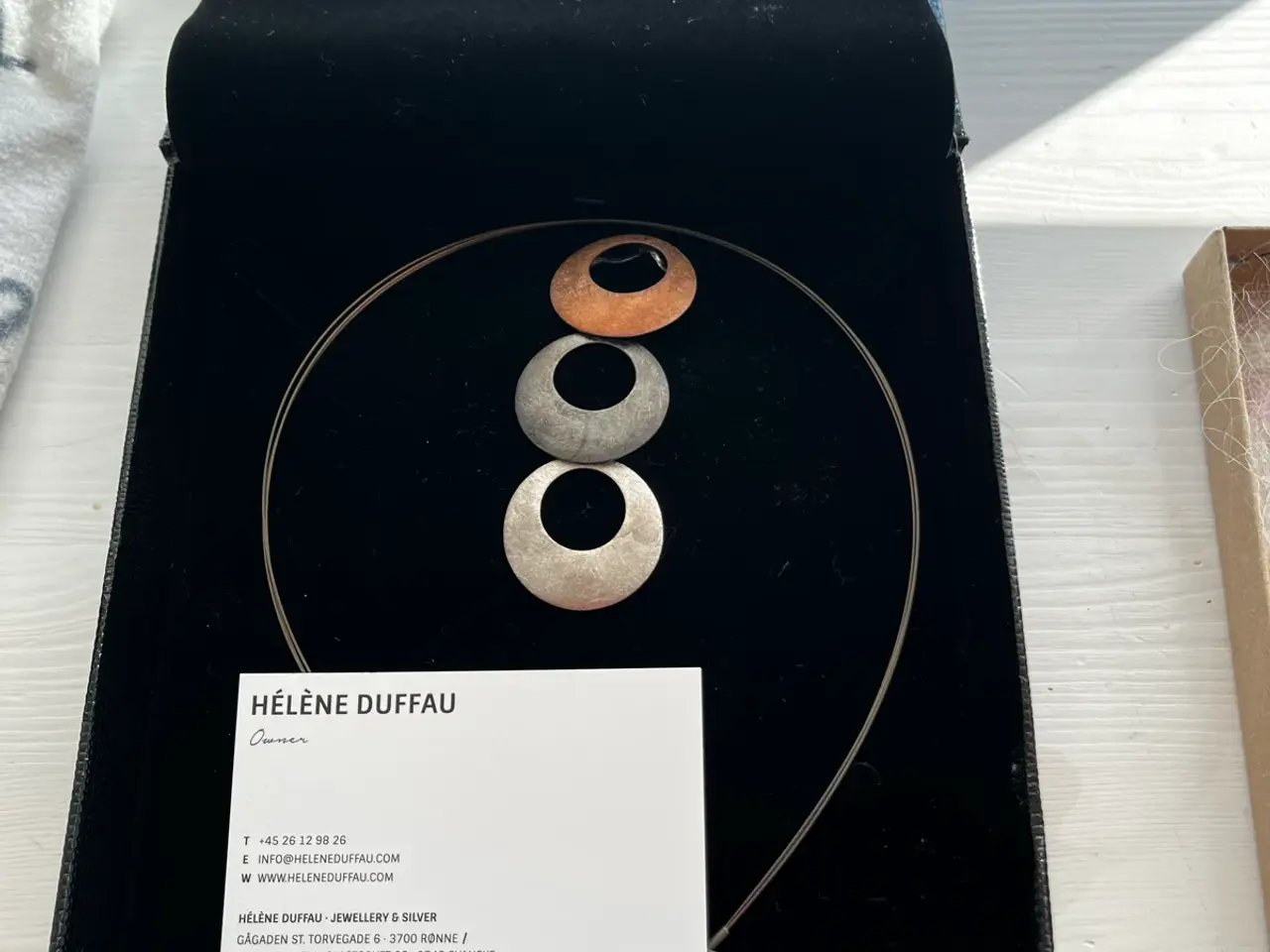 Billede 1 - Helene Duffau Halssmykke med vedhæng