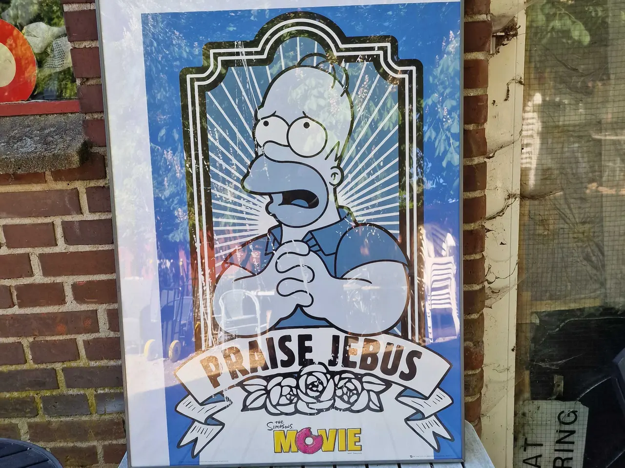 Billede 1 - HOMER SIMPSON plakat 