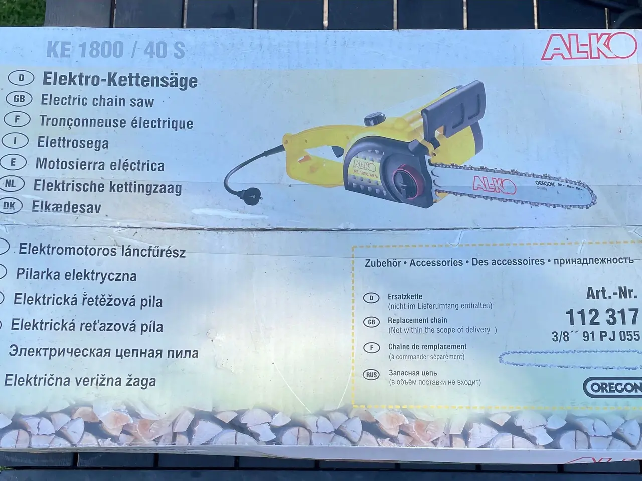 Billede 1 - AL-KO KE 1800/40 S elektrisk kædesav