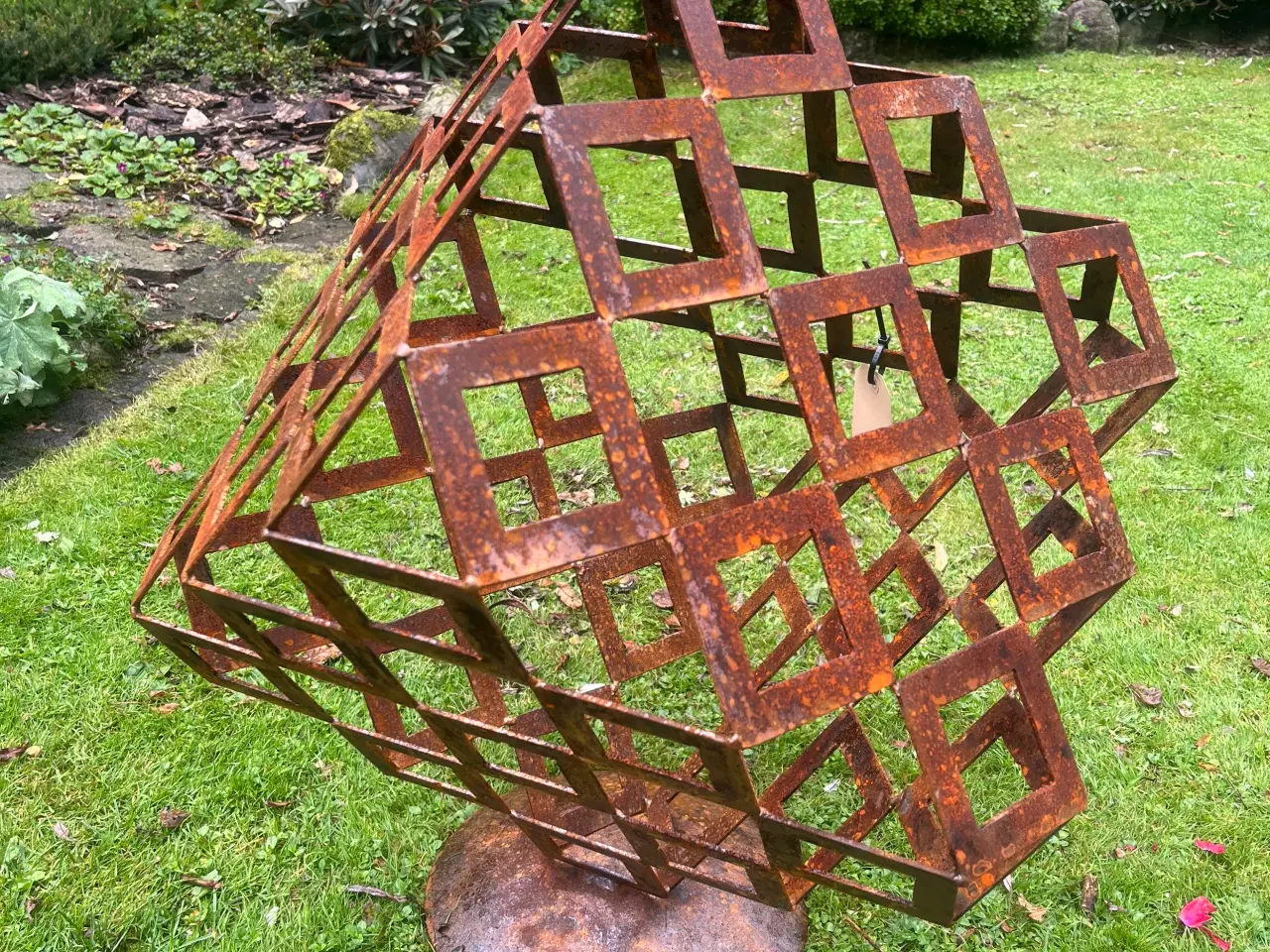 Billede 6 - højbed/vandspejl/bålsted/kunst corten-stål