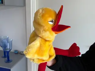Hånddukke ælling
