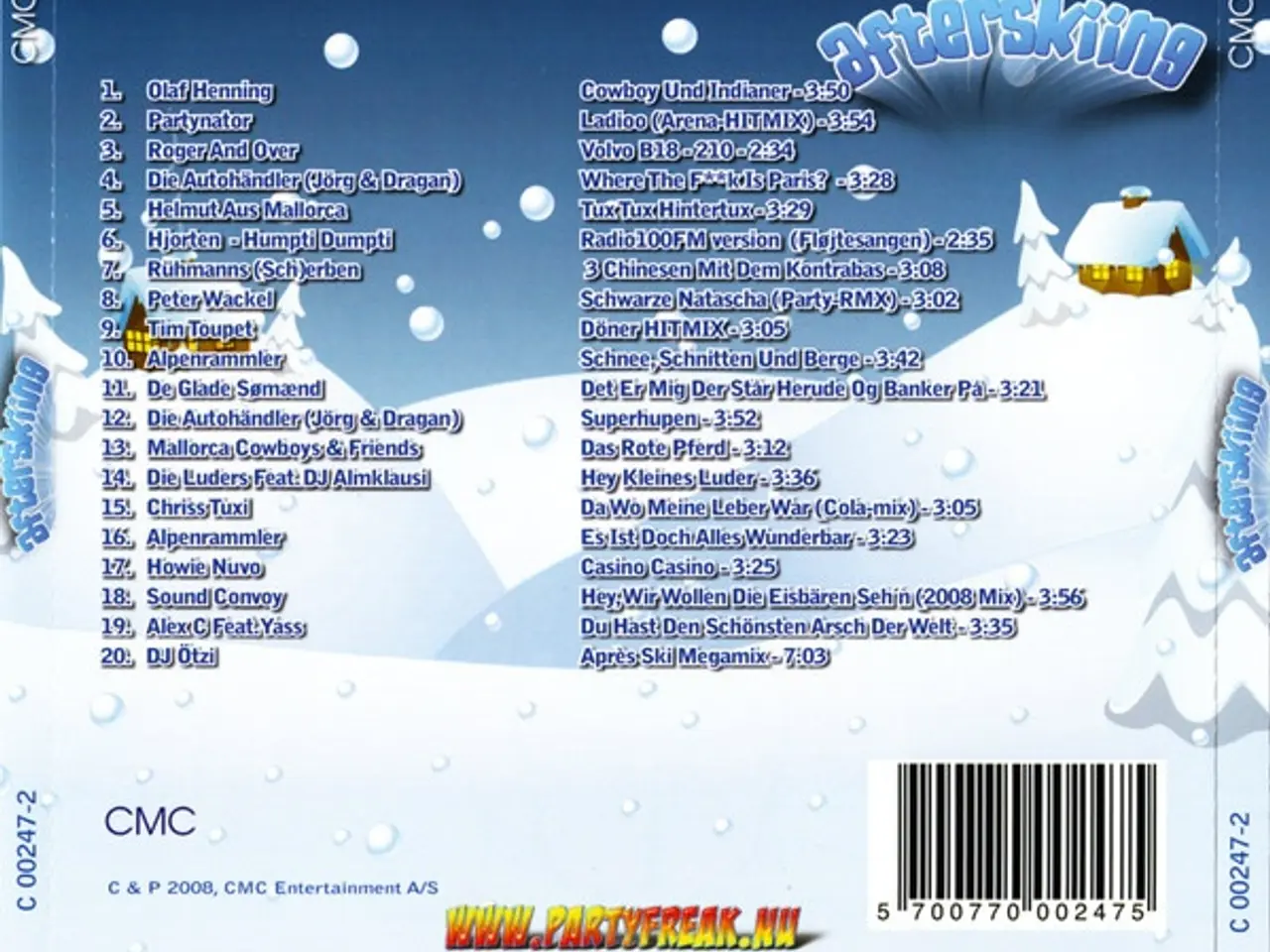 Billede 2 - Diverse kunstnere – Afterskiing – CD