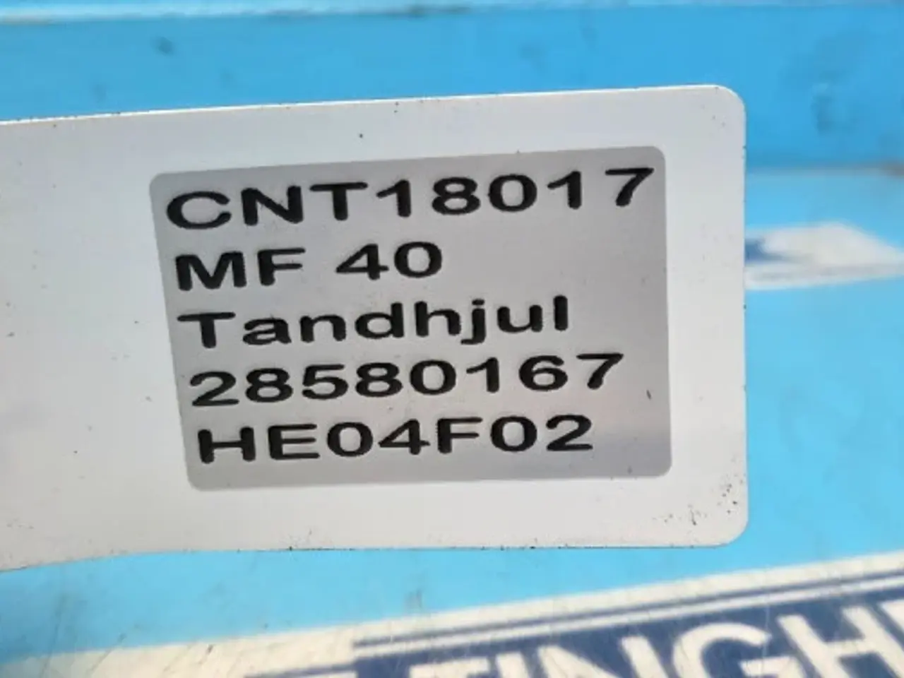 Billede 14 - Massey Ferguson 40 Tandhjul 28580167