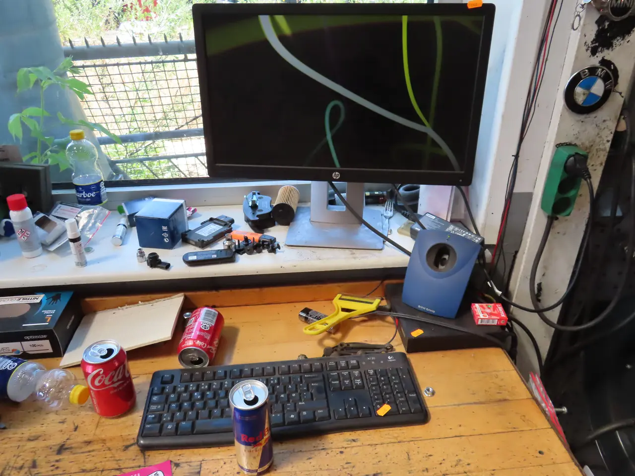 Billede 1 - Computerskærm HP EliteDisplay E232, Computer LENOVO ThinkStation P330 Tiny