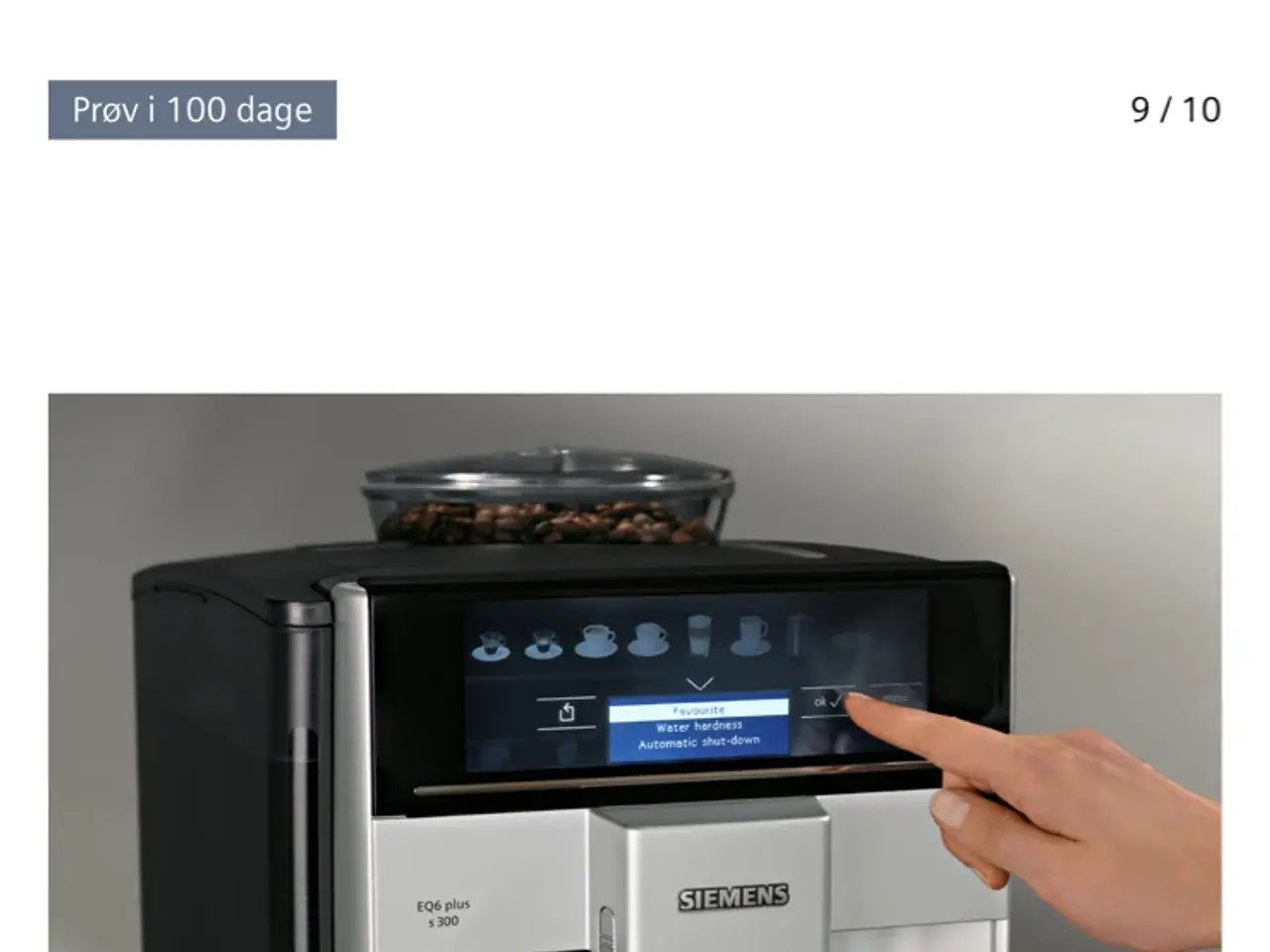 Billede 4 - Siemens EQ6-S300 kaffemaskine 