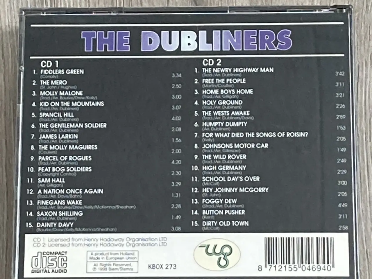Billede 2 - 2CD: The Dubliners