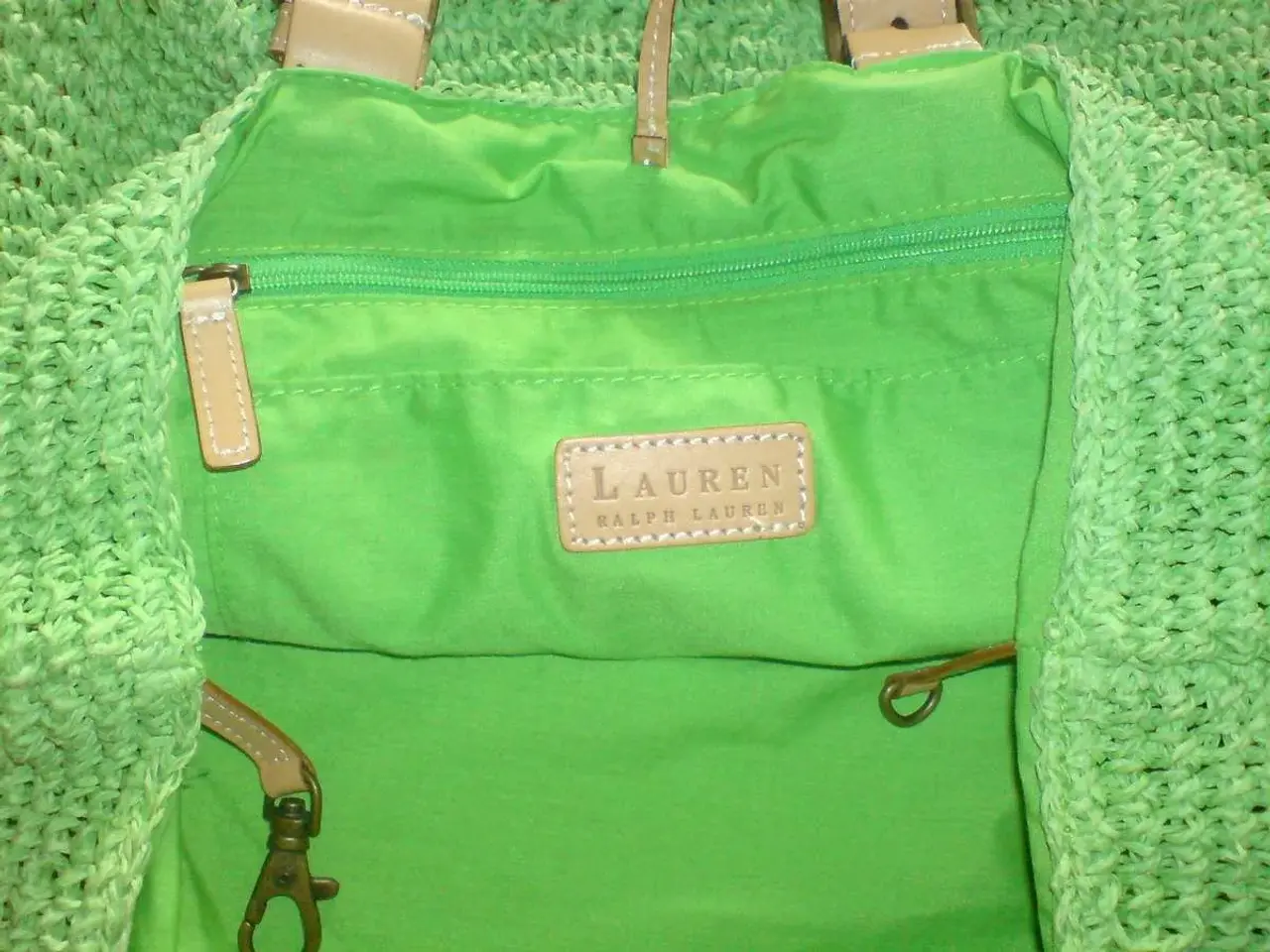 Billede 3 - Ny Ralph Lauren sommer taske med logo.