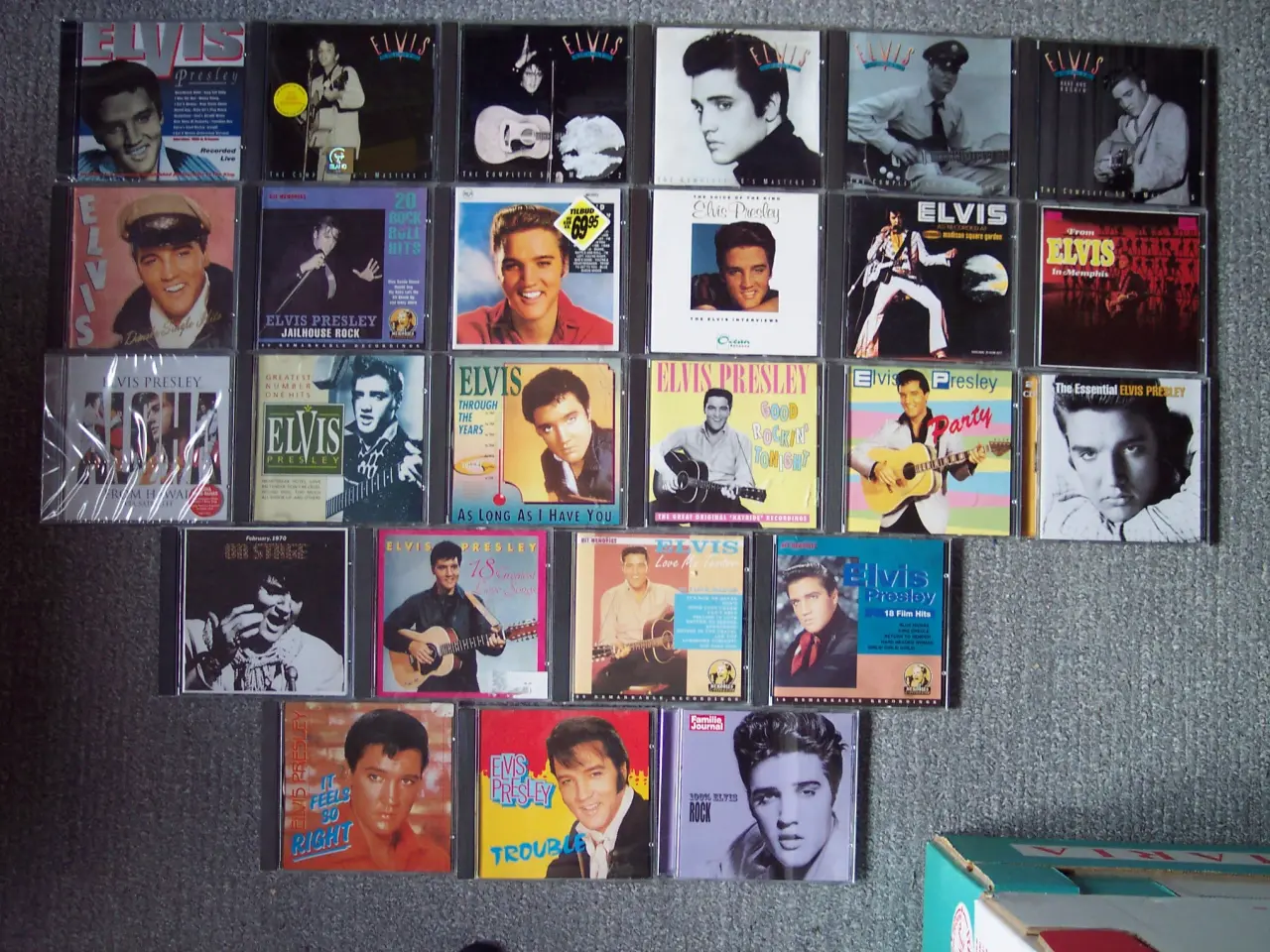 Billede 1 - .ELVIS PRESLEY CDer & DVD'er sælges stykvis