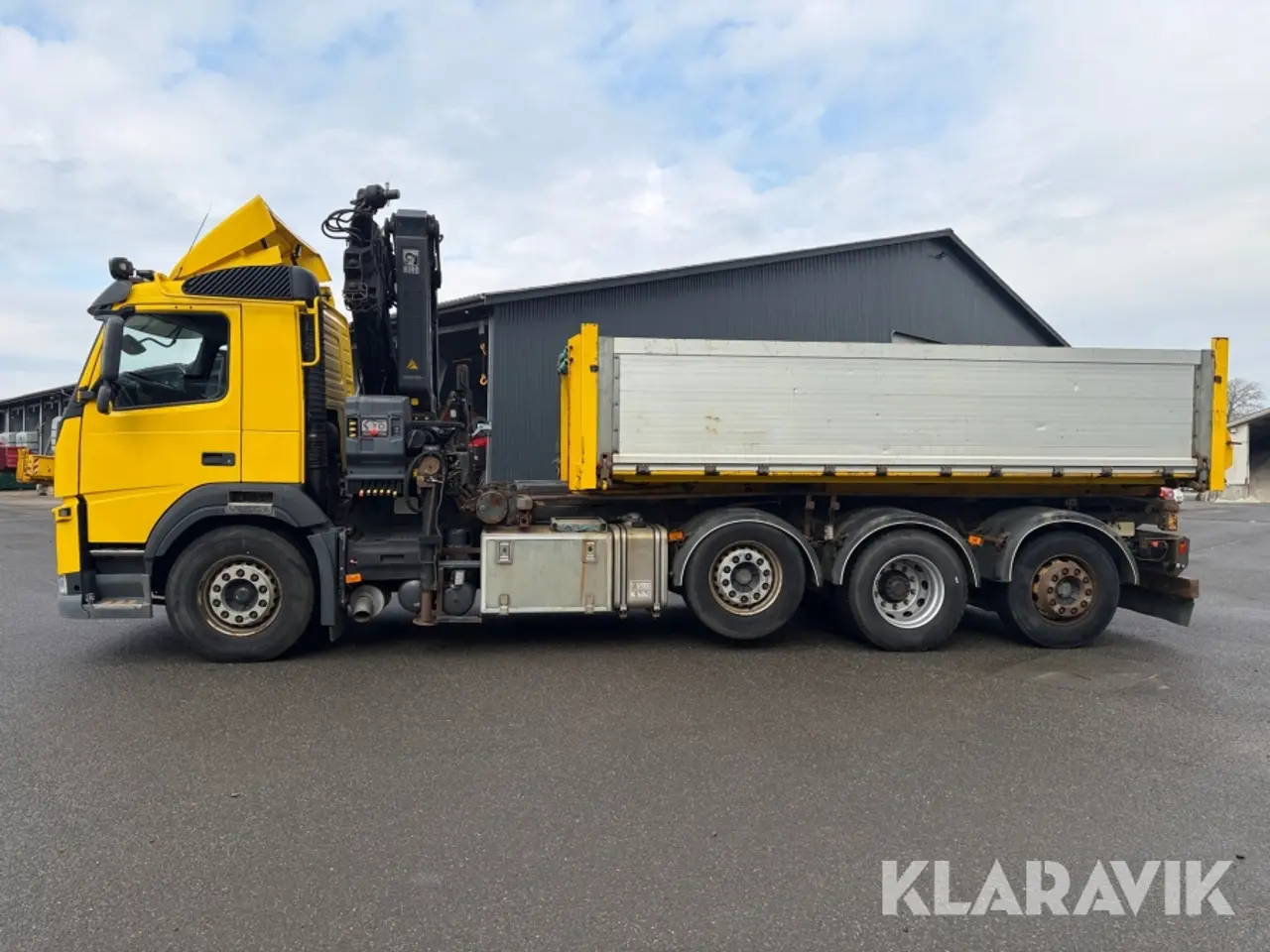 Billede 2 - Lastbil Volvo FM 420 med kran 19,2 tonsmeter