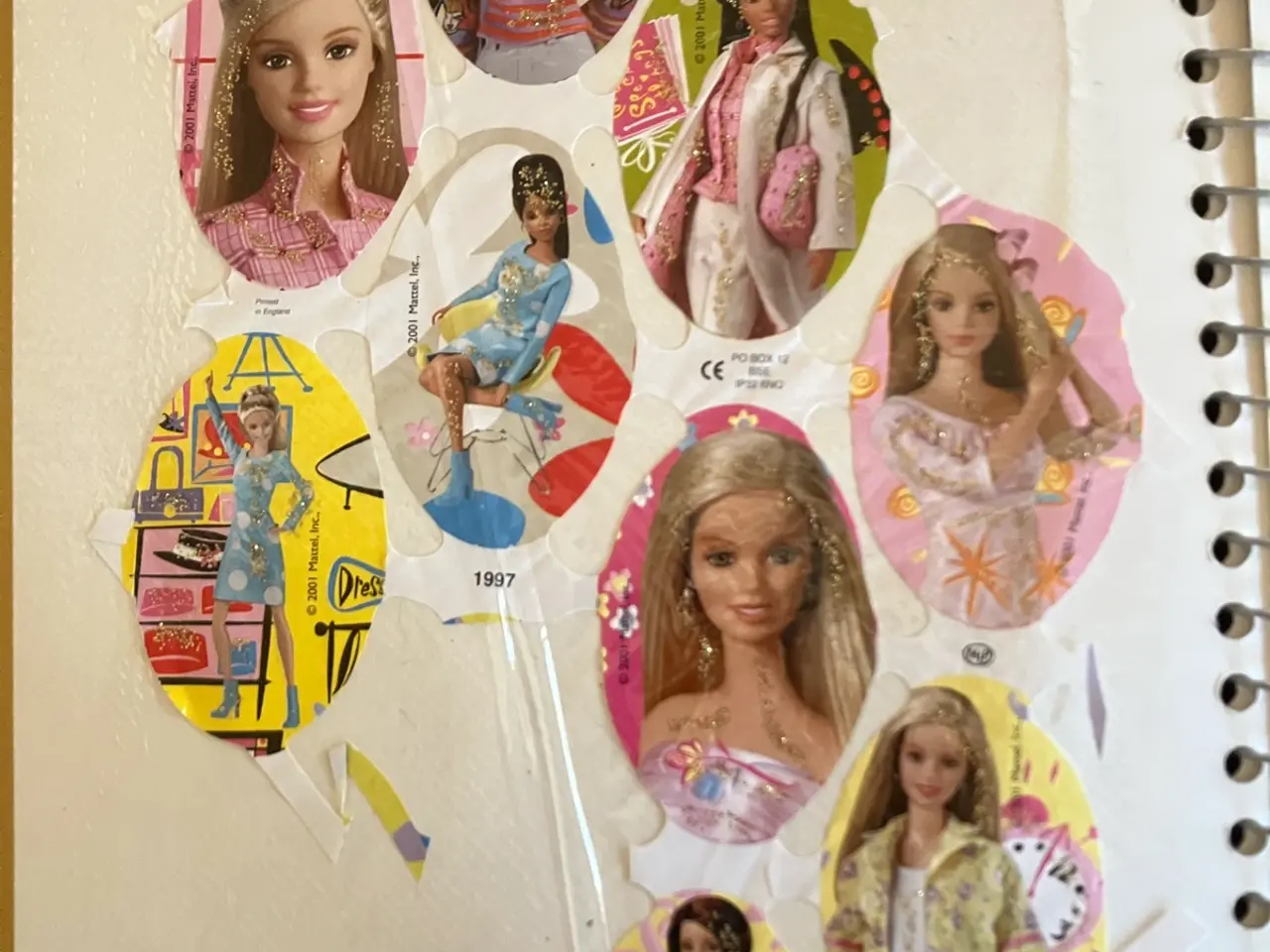 Billede 2 - Barbie og Disney glansbilleder