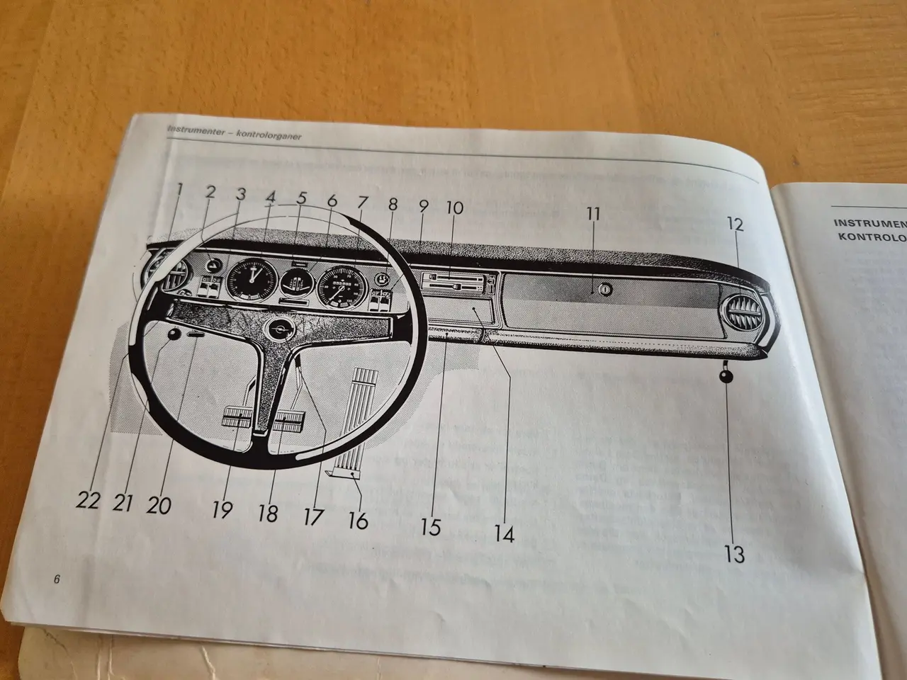 Billede 3 - Instruktionsbog til Opel rekord c.