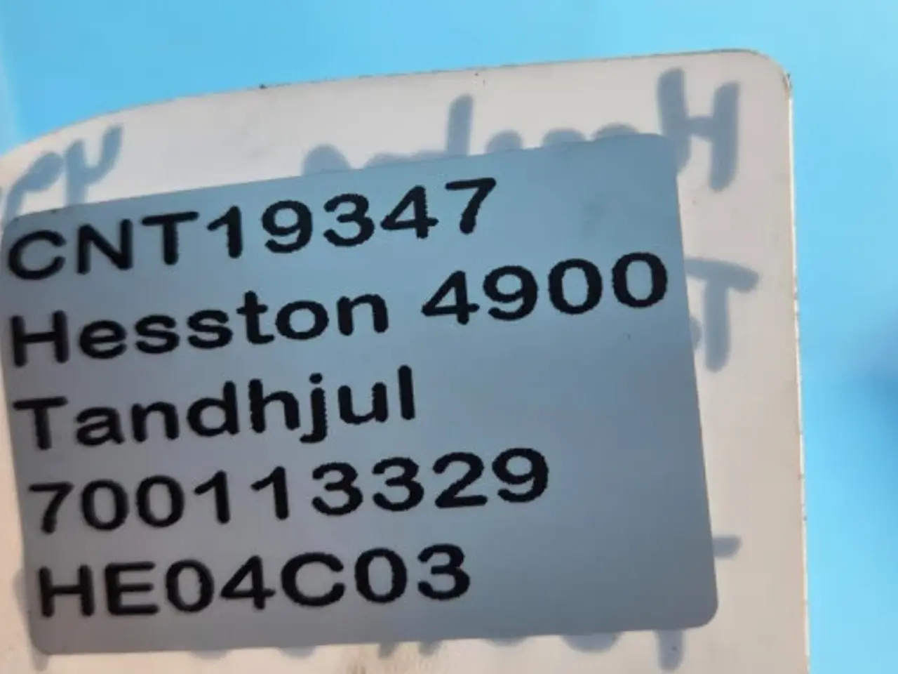 Billede 3 - Hesston 4900 Gearhjul 700113329