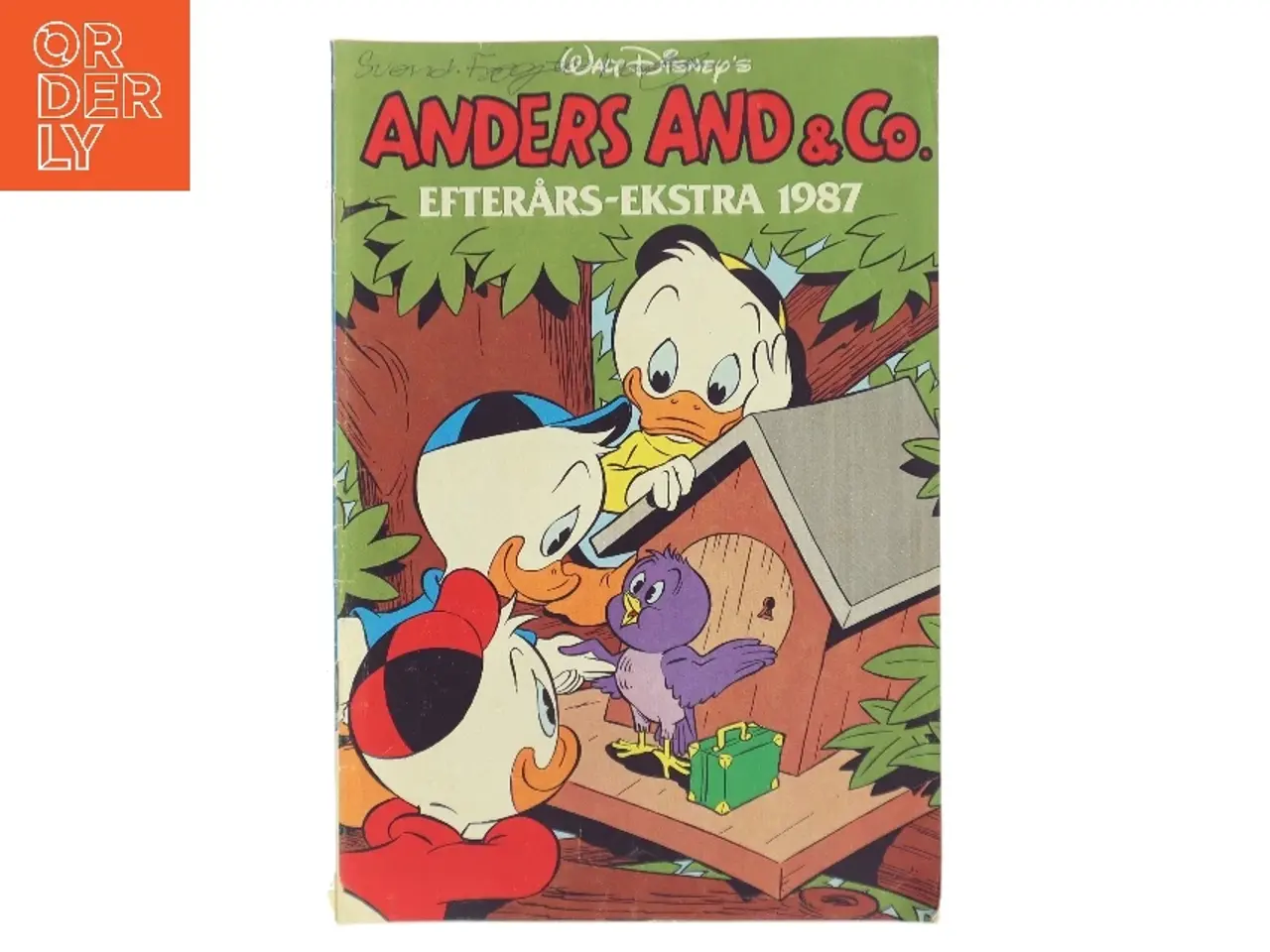 Billede 1 - Anders And & Co. Efterårs-Ekstra 1987 (Bog)