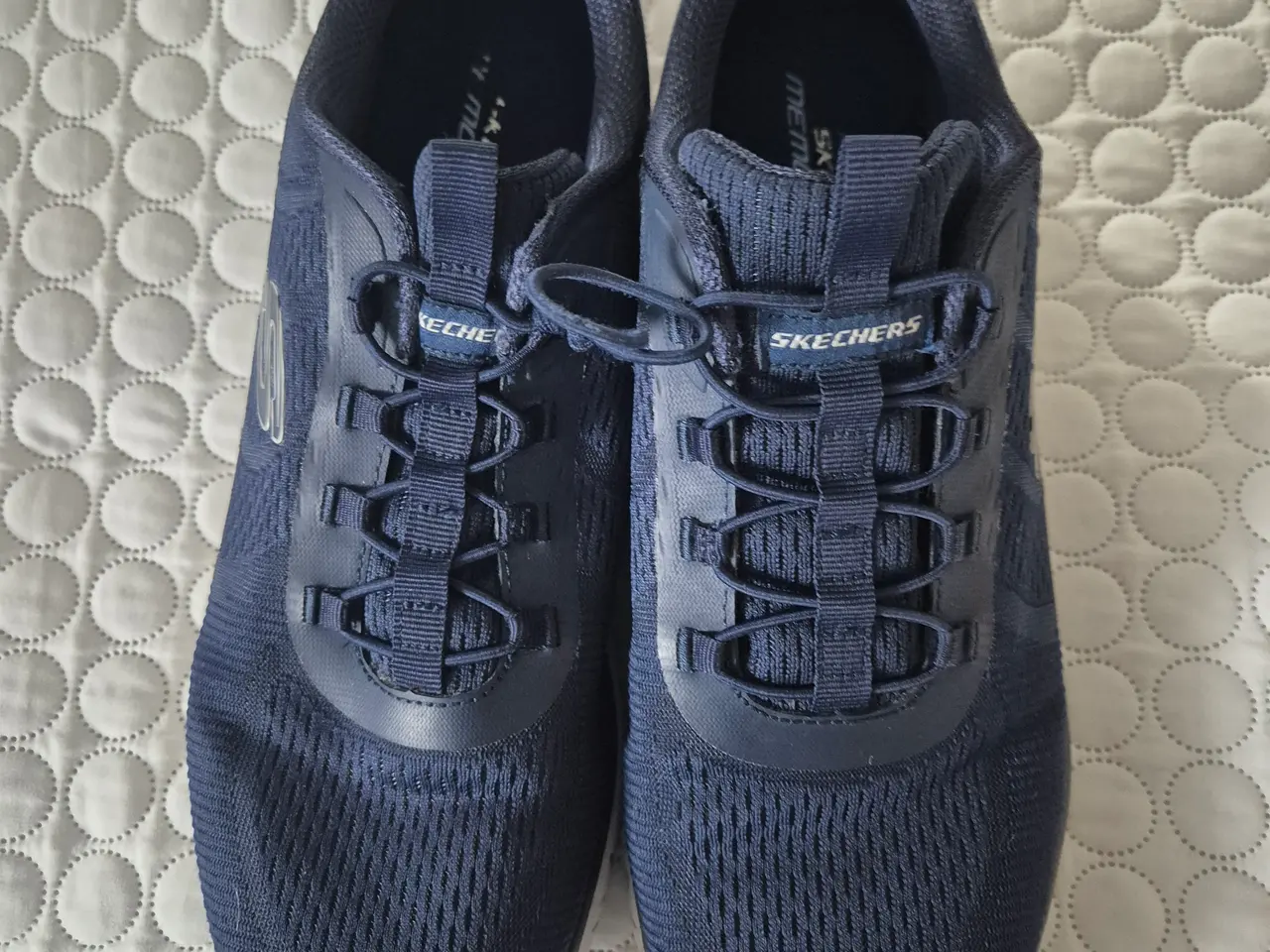 Billede 1 - Skechers sko str 41, blå og sorte