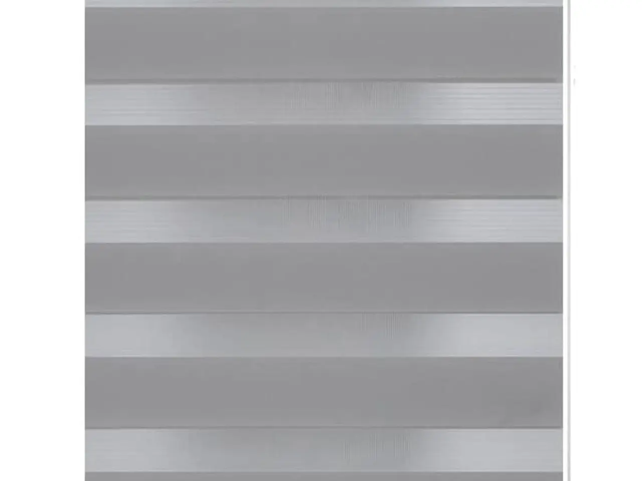 Billede 2 - Rullegardin i zebradesign 90 x 150 cm grå
