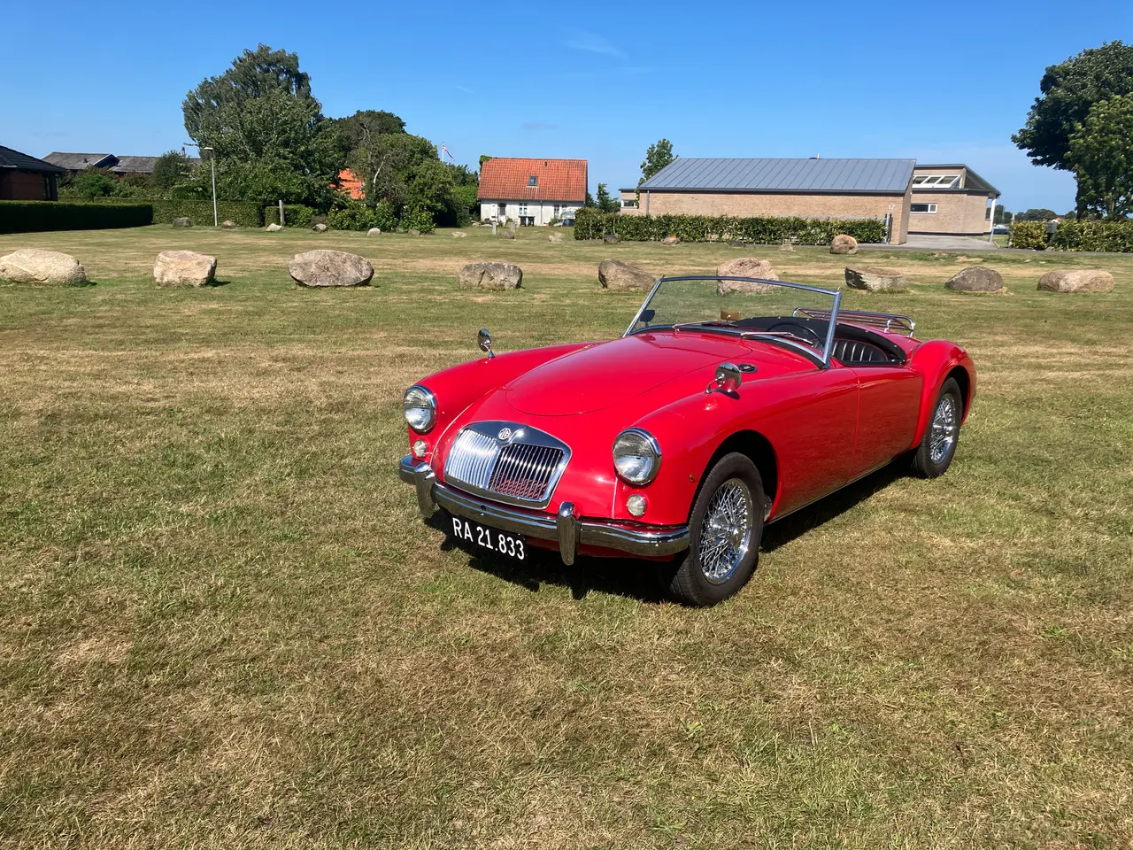 Billede 1 - MGA Roadster 1959 – gennemrestaureret - flot stand