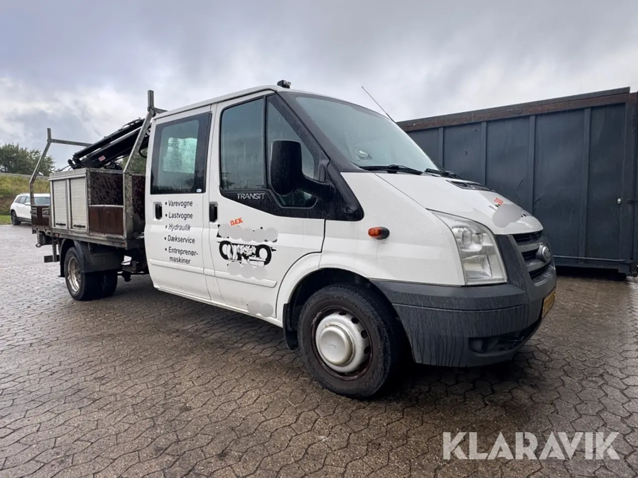 Billede 2 - Ladbil Ford Transit D. KA 2,4 TDCI DPF. med HIAB kran