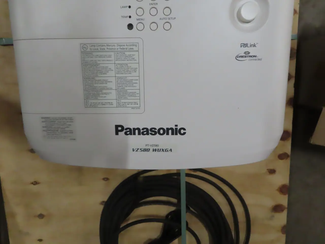 Billede 3 - Projektor PANASONIC VZ580 WUXGA
