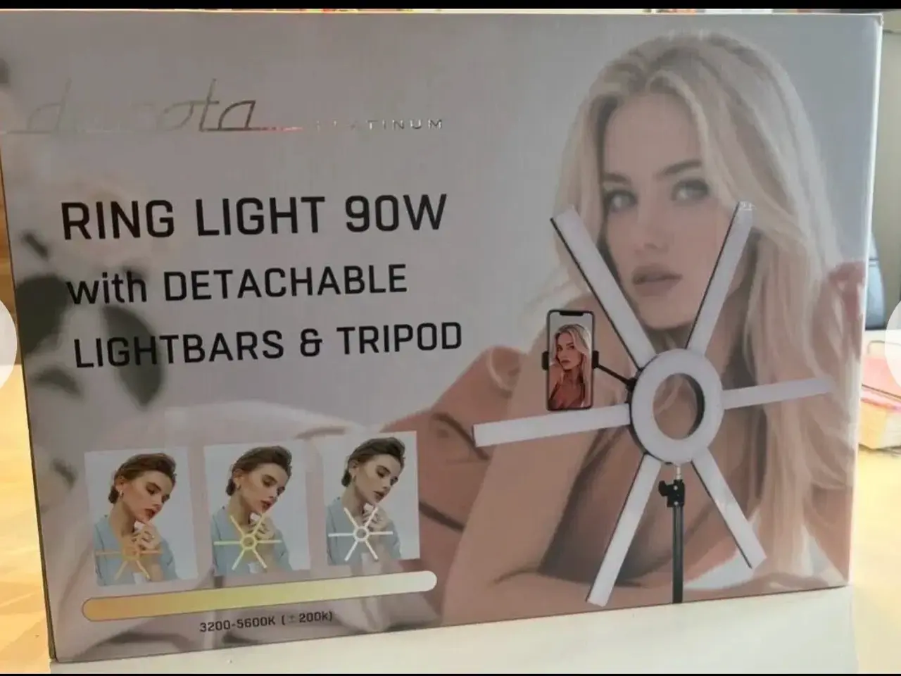 Billede 1 - Dacota Ring light 90 w