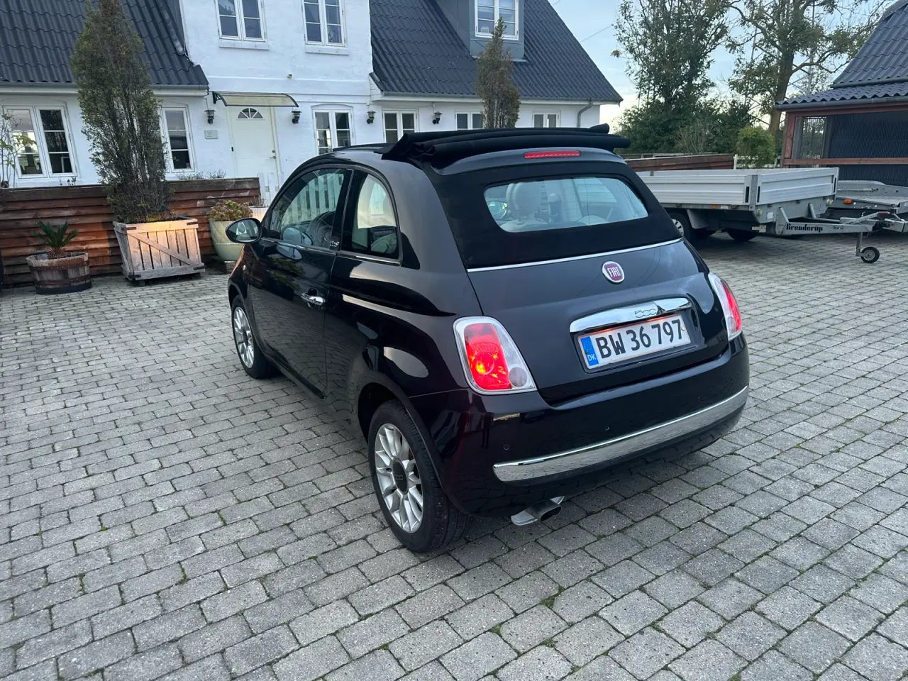 Billede 1 - Fin Fiat 500 c sælges.