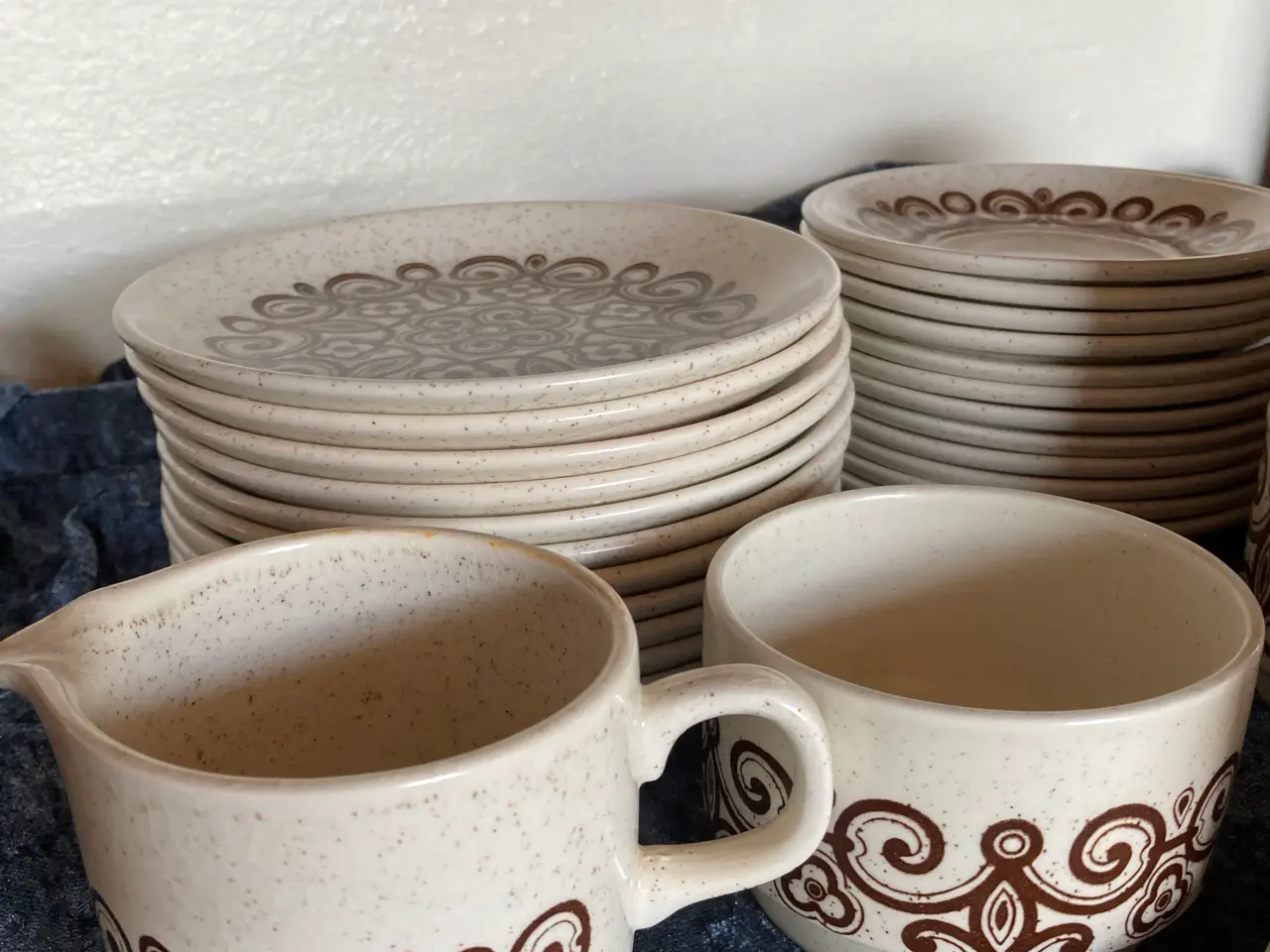 Billede 4 - stentøj kaffestel 12 Pers
